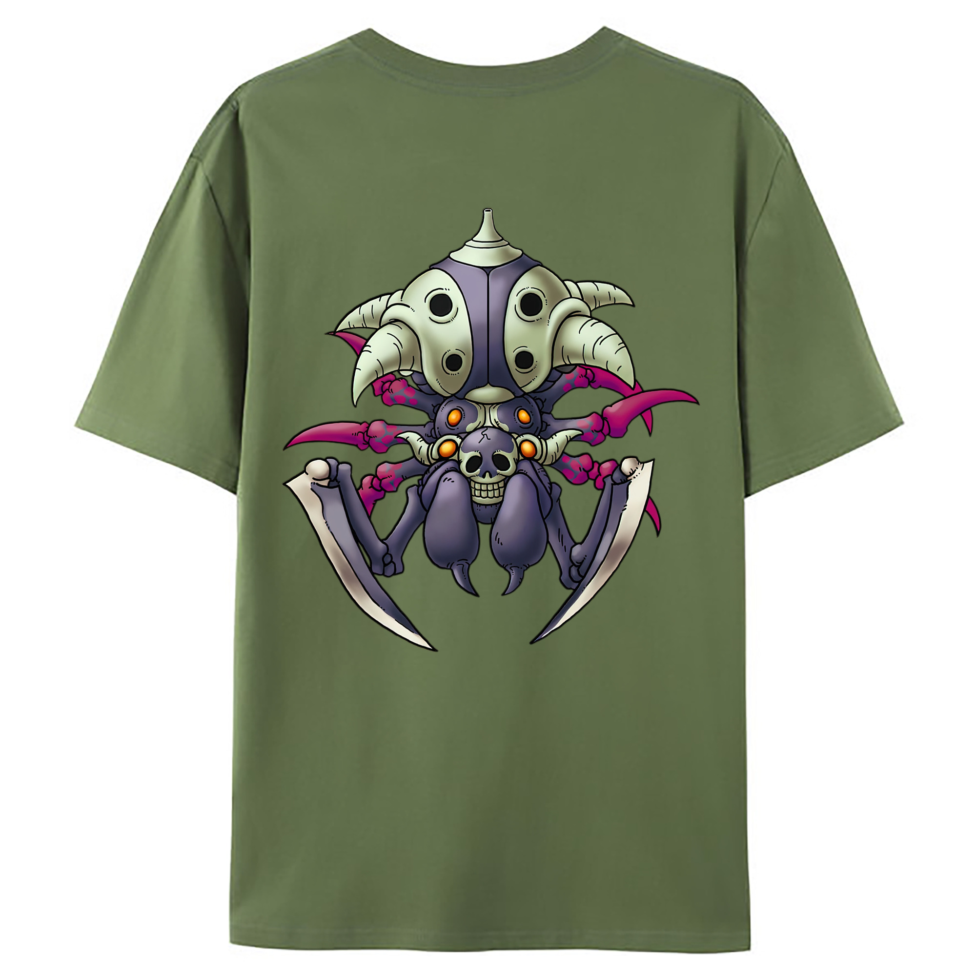 （画像用） ドラゴンクエスト Doragon Kuesuto Dragon Quest 綿100％ メンズ半袖Tシャツ（バックプリント） 通気性
